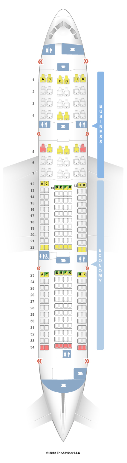Seatguru Seat Map Ana Boeing 787 8 788 Two Class V1 Seat S Class Type Power Review