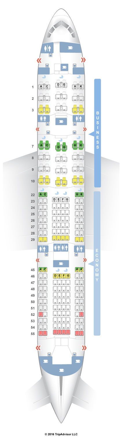 Seatguru Seat Map An Airlines Boeing 787 8 788 V1