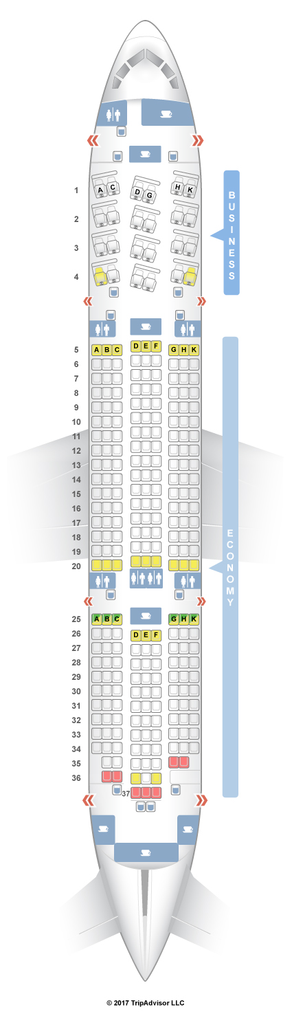 Seatguru Seat Map Royal Jordanian Boeing 787 8 788