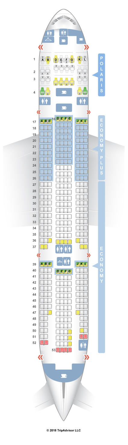 Seatguru Seat Map United Boeing 777 200 772 V4 Seat S Class Type Power Review