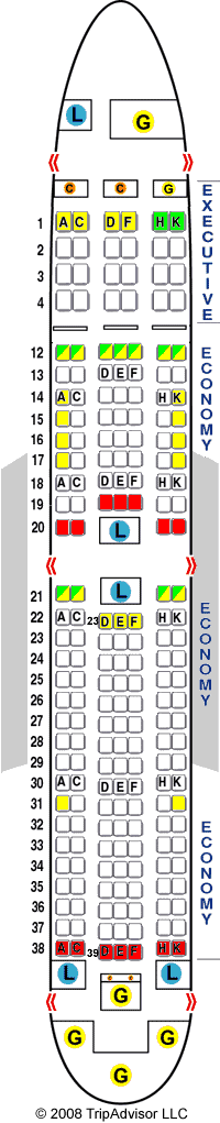 SeatGuru Seat Map Air Canada