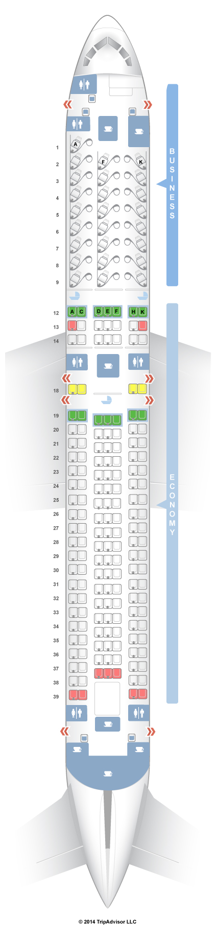 Seatguru Seat Map Air Canada