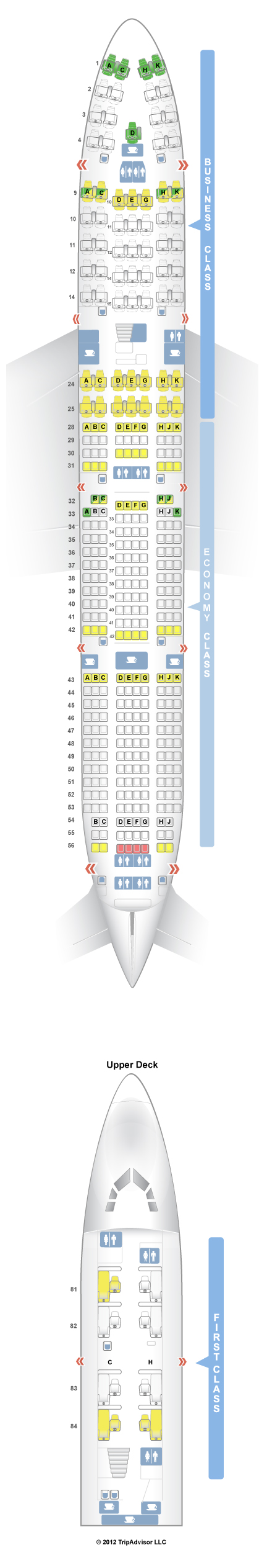 Seatguru Seat Map Lufthansa