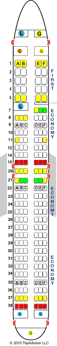 SeatGuru Seat Map United