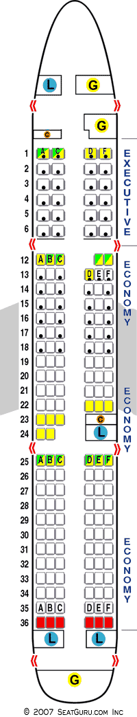 Seatguru Seat Map Air Canada