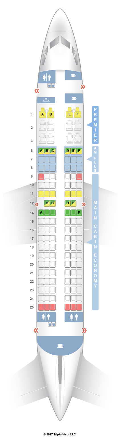 Seatguru Seat Map Aeromexico