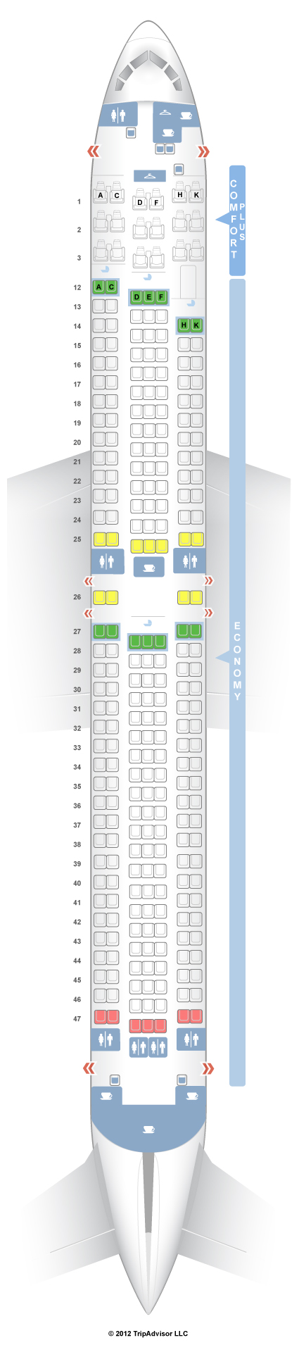 Seatguru Seat Map Air Canada