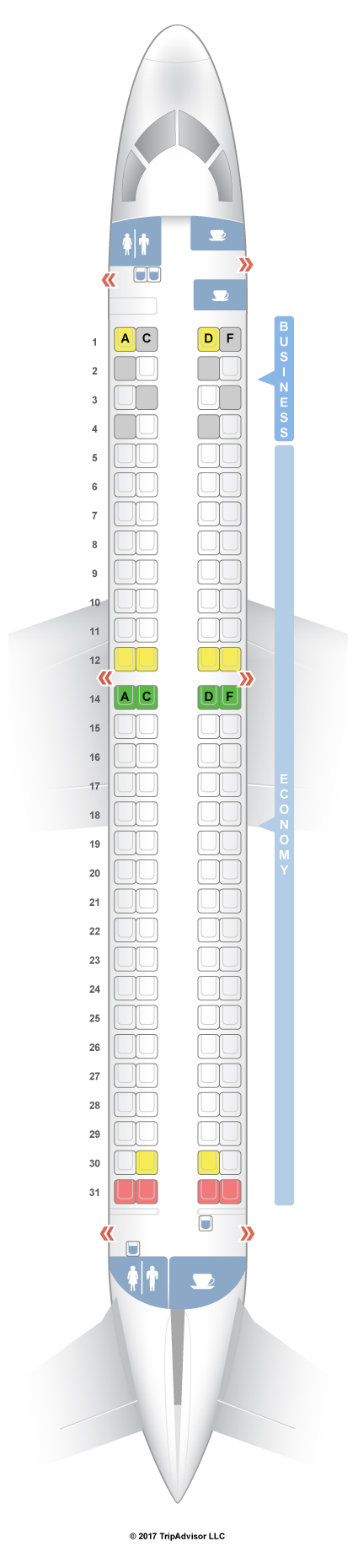 Seatguru Seat Map Austrian Airbus A Seating Charts Airbus Hot Sex Picture