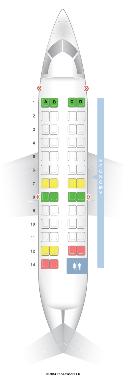 Delta Crj 900 Seating Chart