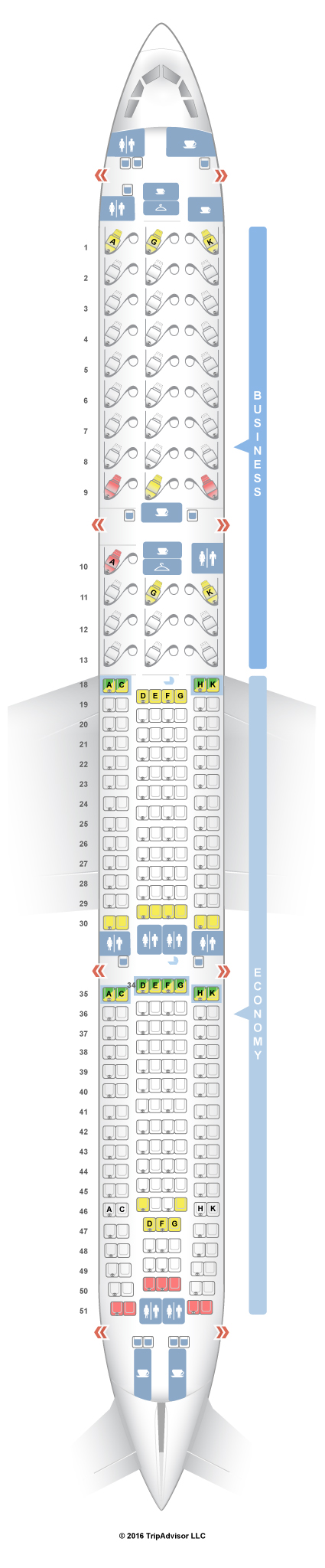 Aer Lingus A330 300 Seating Chart