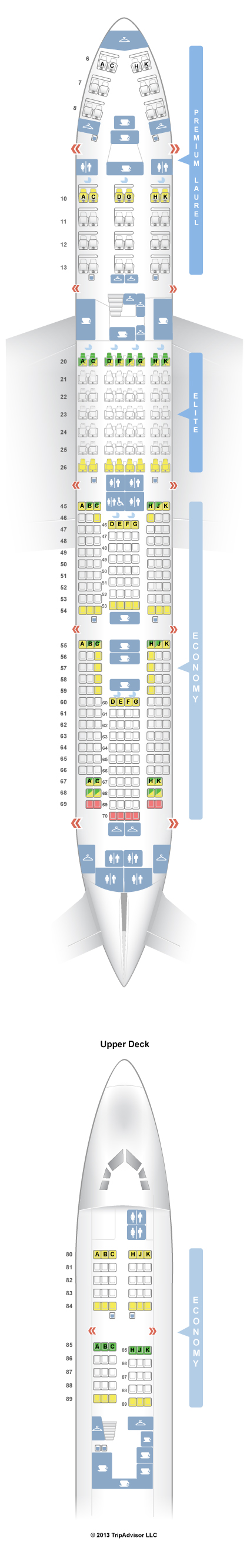 Seatguru seat map british airways embraer e 170 uk domestic