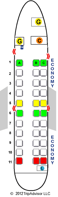 Saab 340 340b Seating Chart