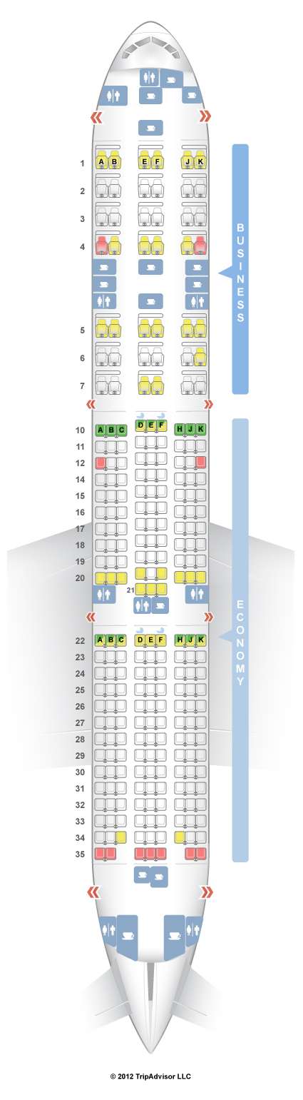 Seatguru Seat Map Qatar Airways Boeing 777 200lr 77l