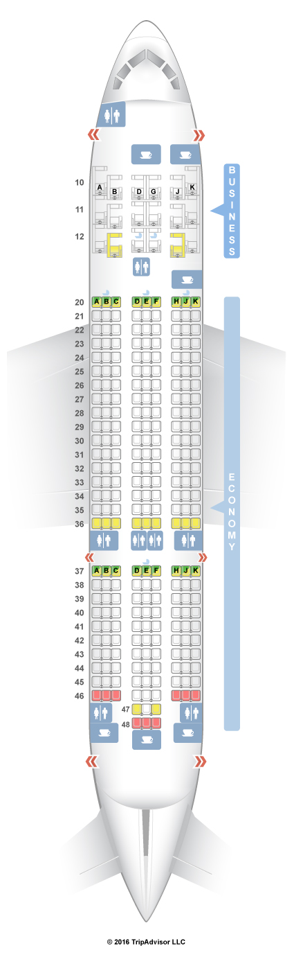 SeatGuru Seat Map Oman Air Boeing 787-8 (788)