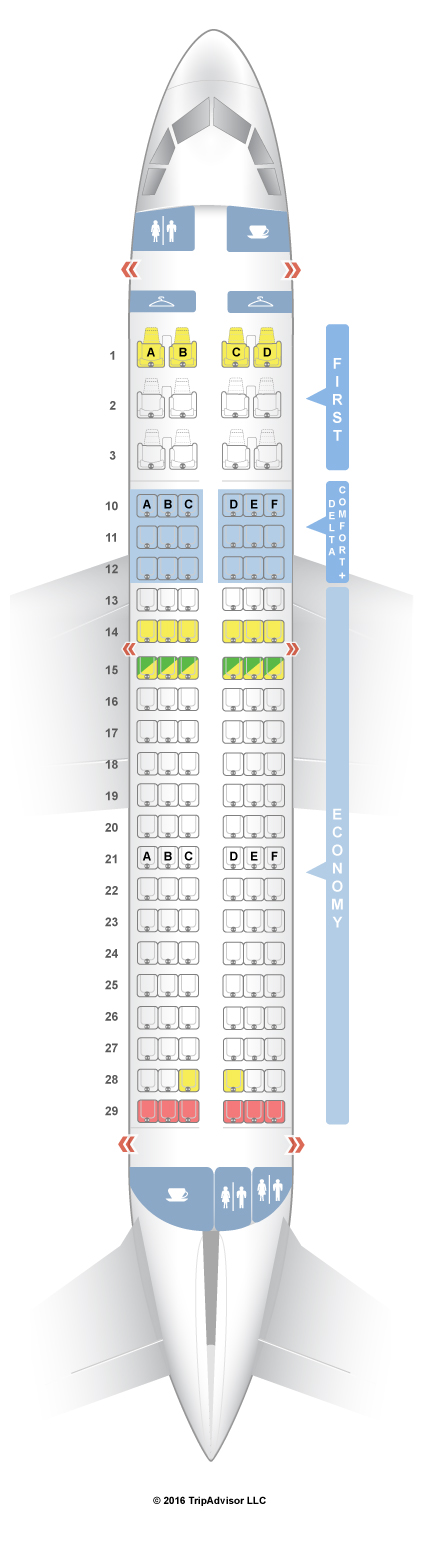 Delta A319 Seat Map | My XXX Hot Girl