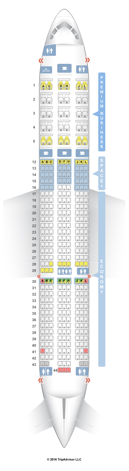 SeatGuru Seat Map LATAM Chile Boeing 787-9 (789)