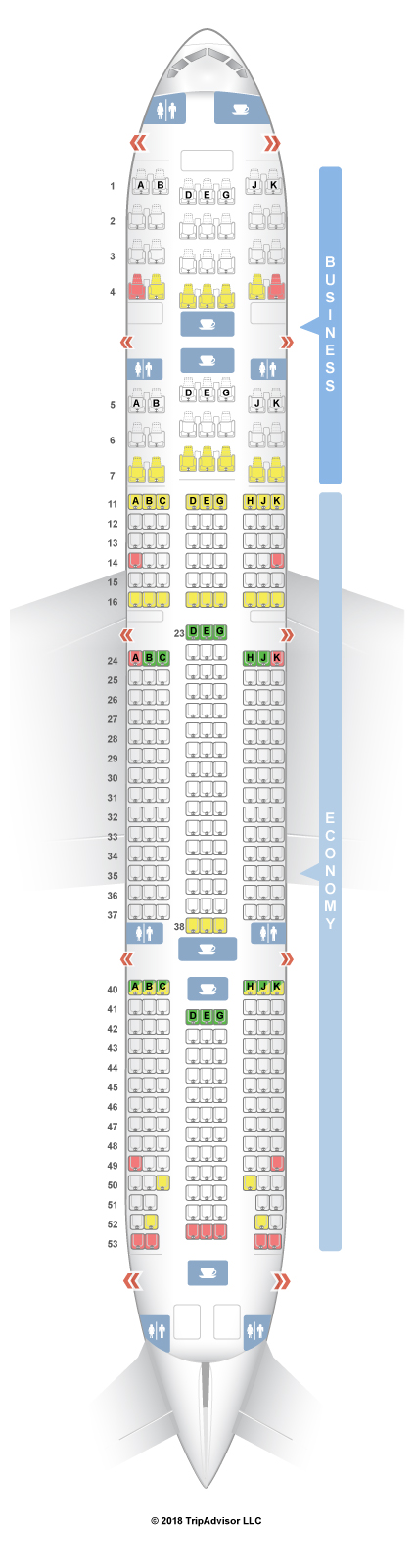 Boeing 777 Seating Chart Turkish Airlines