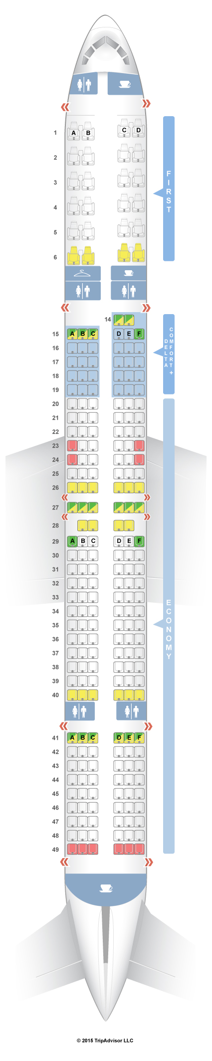 Aer Lingus Seating Chart 757
