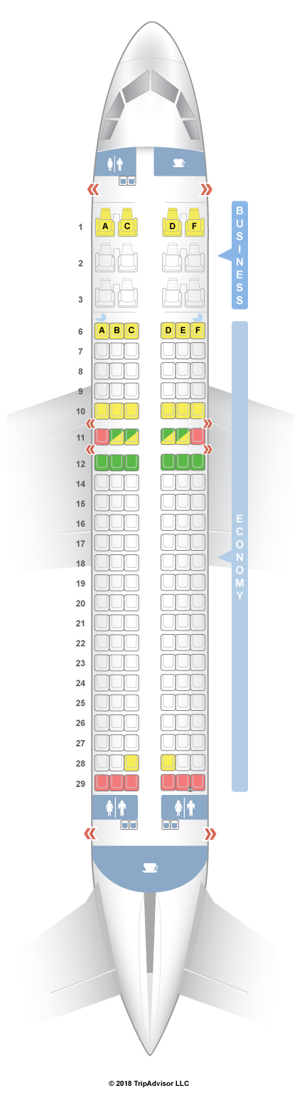 SeatGuru Seat Map SriLankan Airlines Airbus A320neo (321)