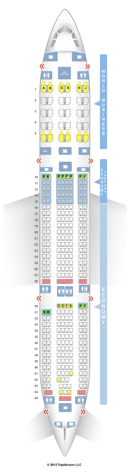 Airbus a330 300 схема салона nord wind