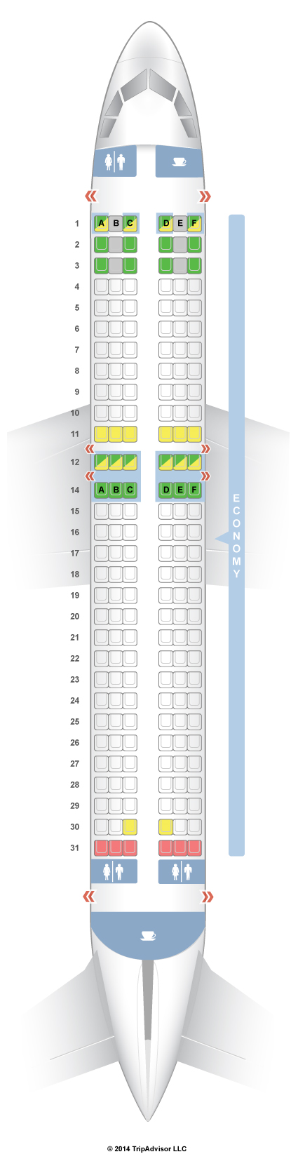 Airbus a320 100 200 схема