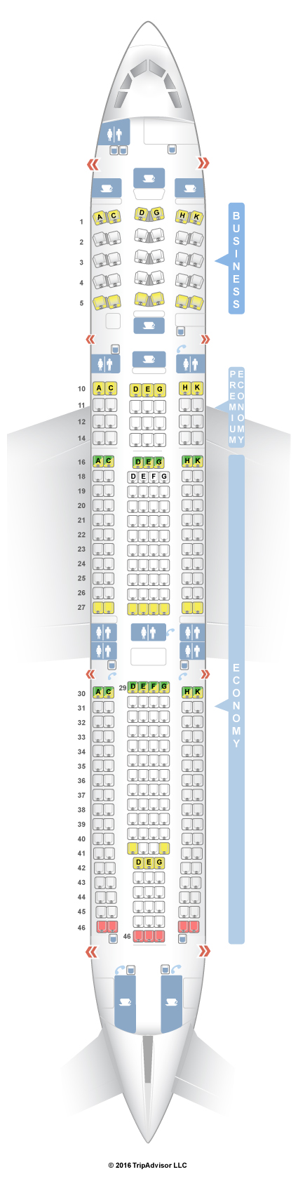 A340 300 Lufthansa Seat Map - Image to u