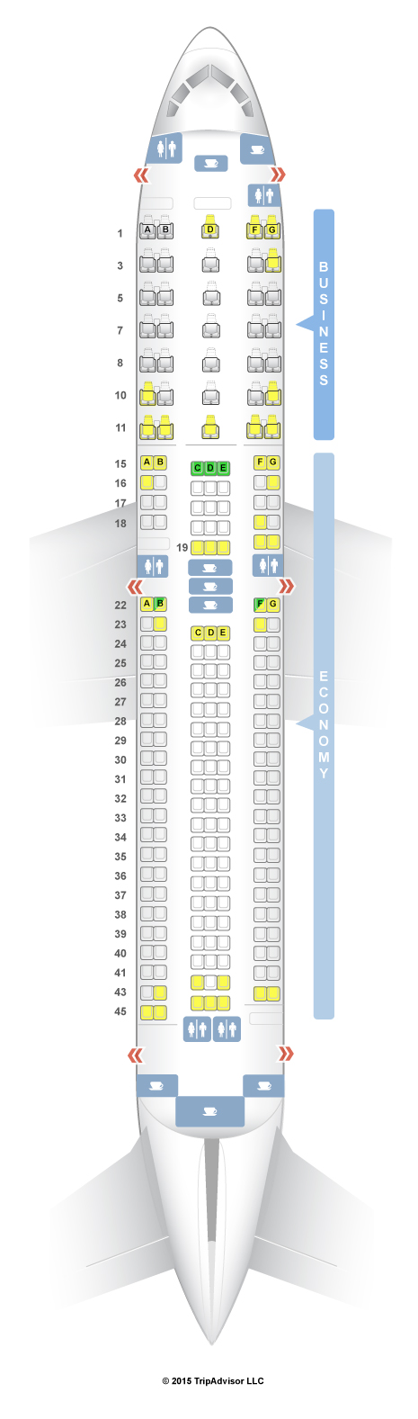 SeatGuru Seat Map ANA Boeing 767-300ER (763) V2