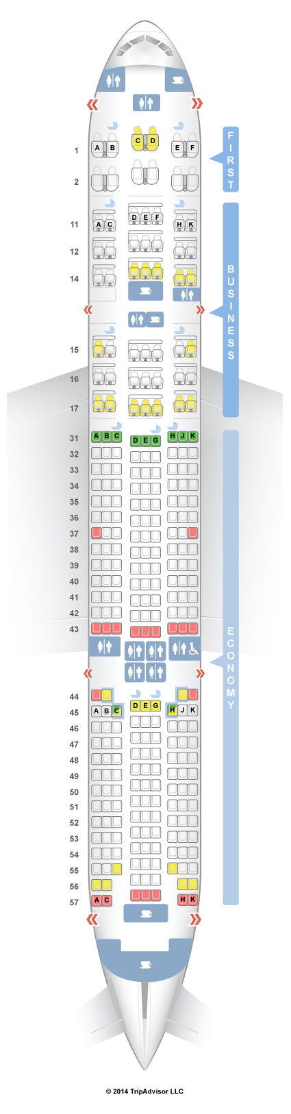 delta boeing 777 300er seat map | Brokeasshome.com