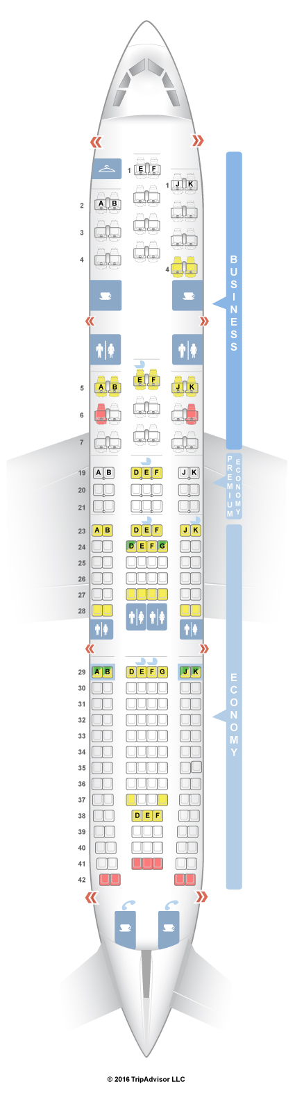 Delta Airbus Seating Chart