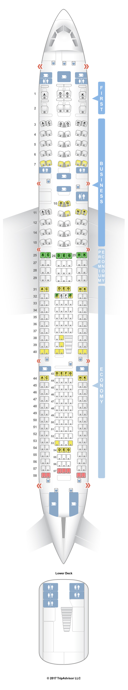 Airbus A Seat Map Maps Database Source