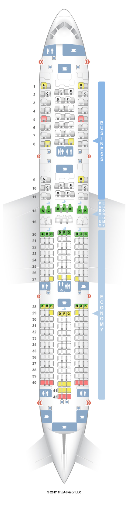 SeatGuru Seat Map ANA Boeing 787-900 (789) V2 International - SeatGuru