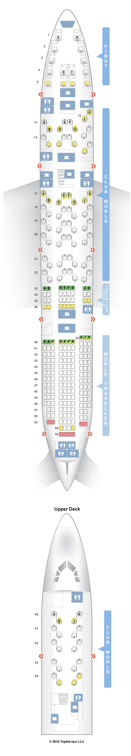 SeatGuru Seat Map British Airways Boeing 747-400 (744) V3