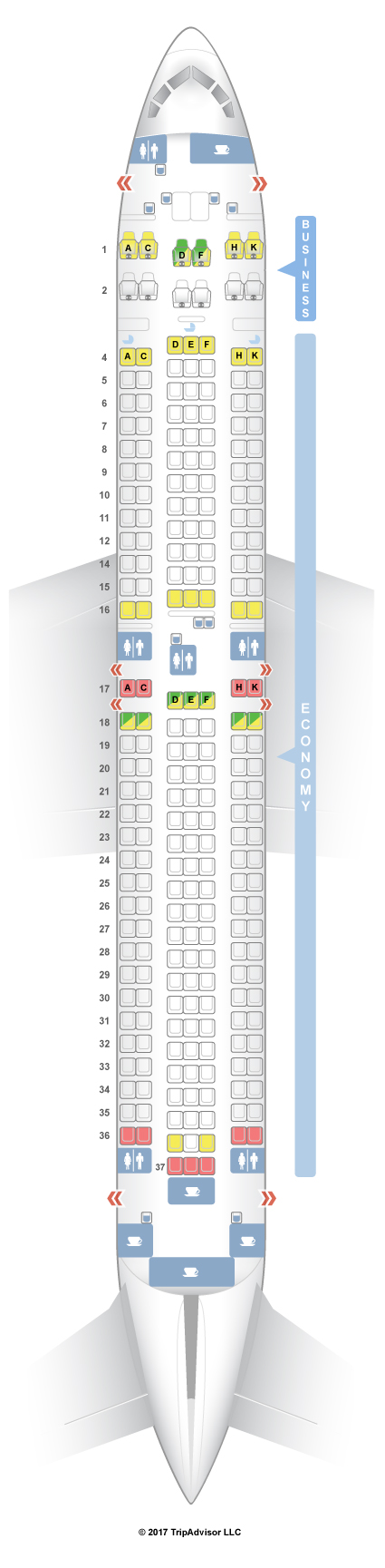 Icelandair Seating Chart