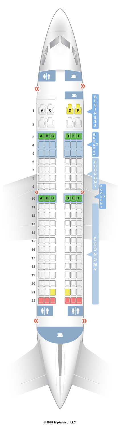 United Boeing 737 700 Seat Map