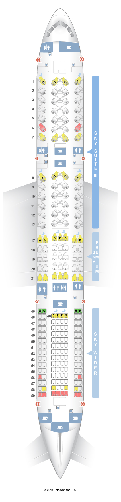 Aircraft 789 Seating Map | My XXX Hot Girl