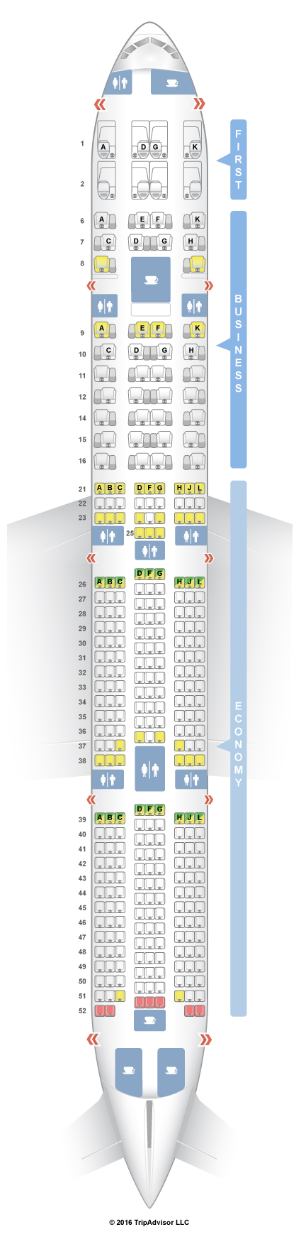 Seatguru Seat Map Garuda Indonesia Boeing 777 300er 77w V1 Seat S Class Type Power Review