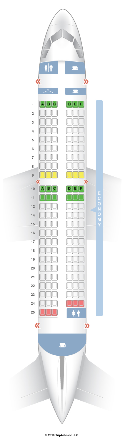 Seatguru Seat Map Brussels Airlines Airbus A319 319