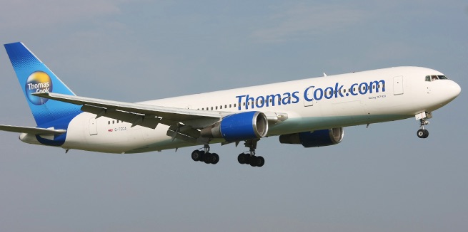 Image result for Thomas Cook Airlines flight