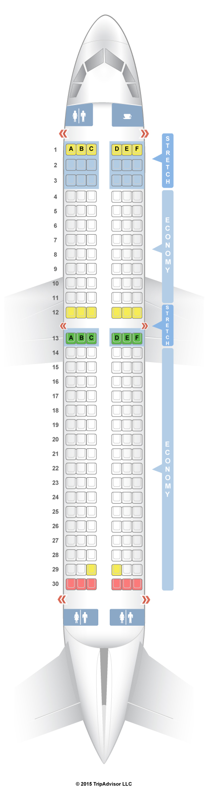 Seatguru Seat Map Frontier Seat S Cl Type Video Review