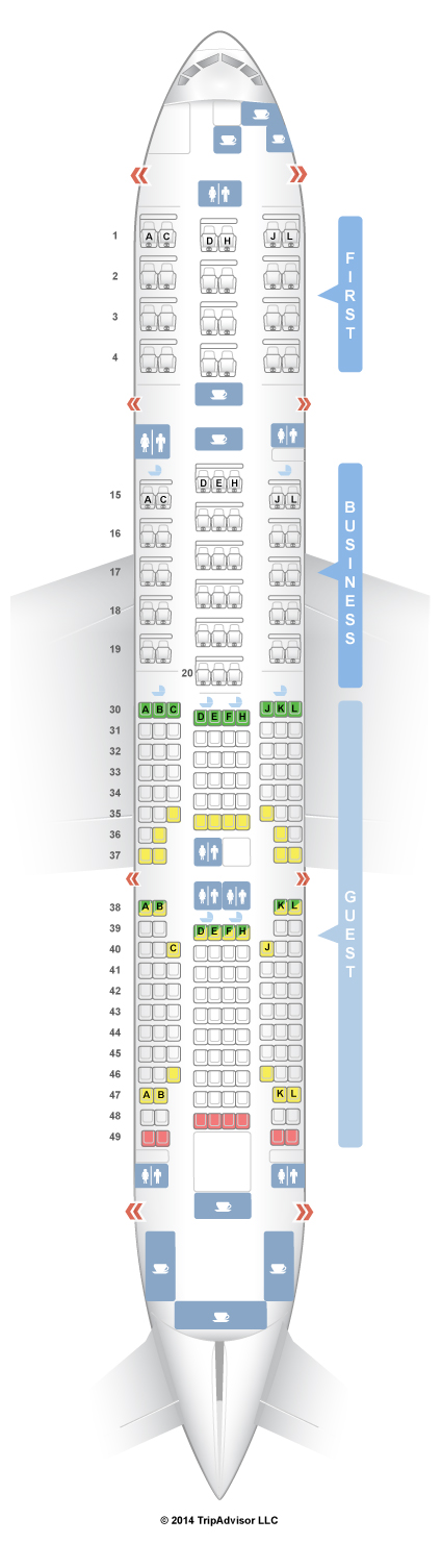 SeatGuru Seat Map Saudia