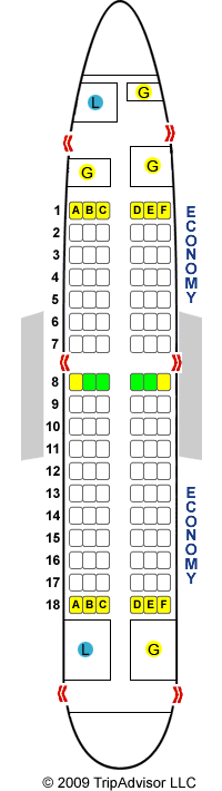 Railjet Seat Map