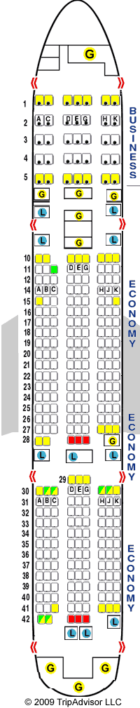 SeatGuru Seat Map Asiana