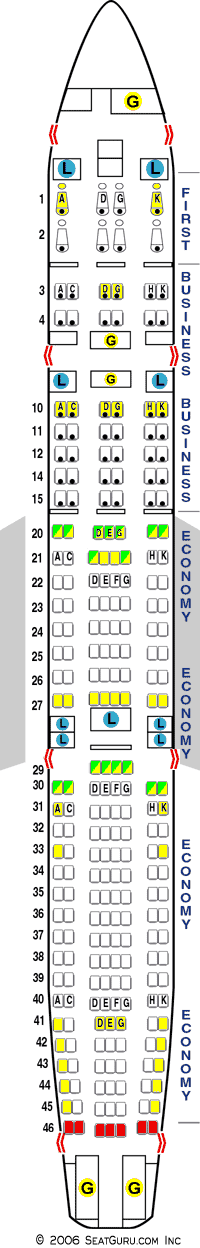 SeatGuru Seat Map Lufthansa