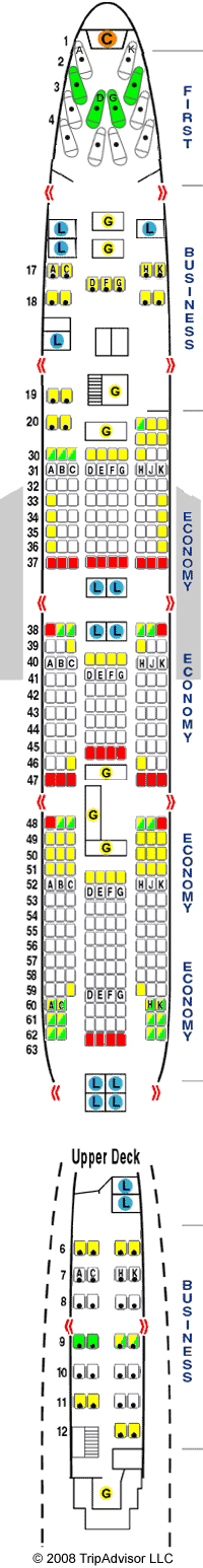 SeatGuru Seat Map Malaysia Airlines