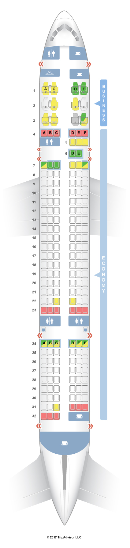 SeatGuru Seat Map American Airlines