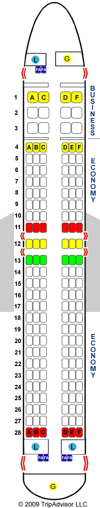 SeatGuru Seat Map Oman Air