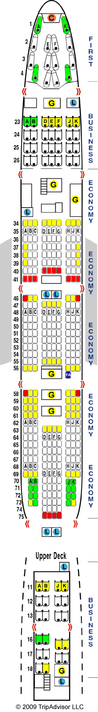 SeatGuru Seat Map Qantas