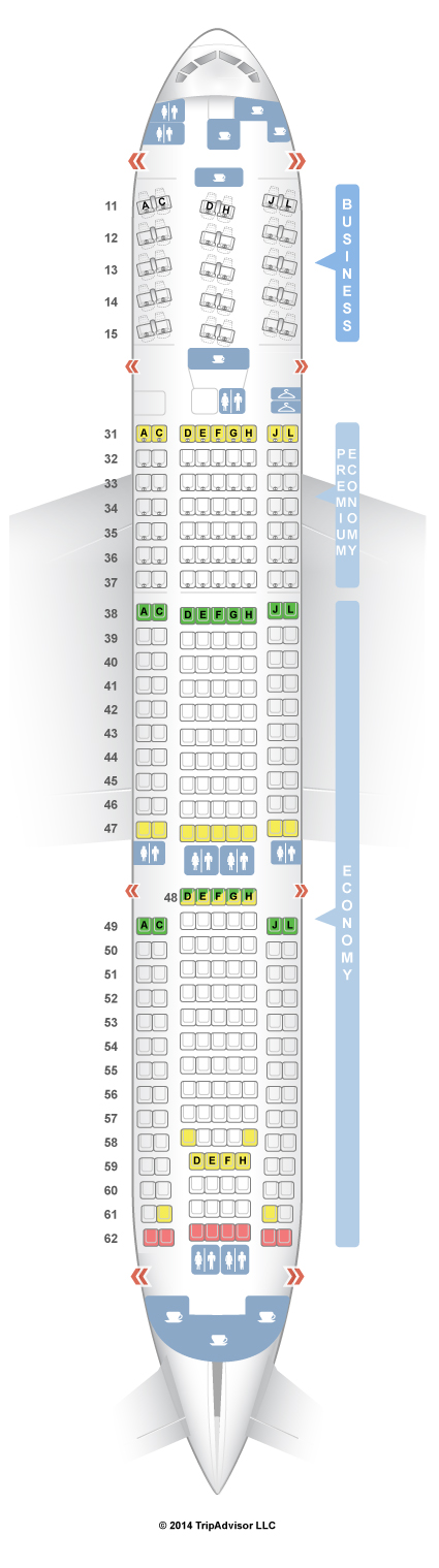 SeatGuru Seat Map Air China