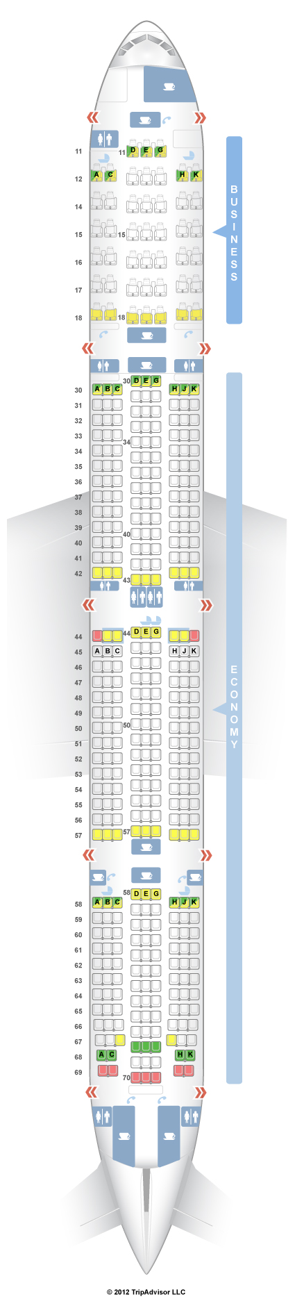 Seatguru Seat Map Cathay Pacific