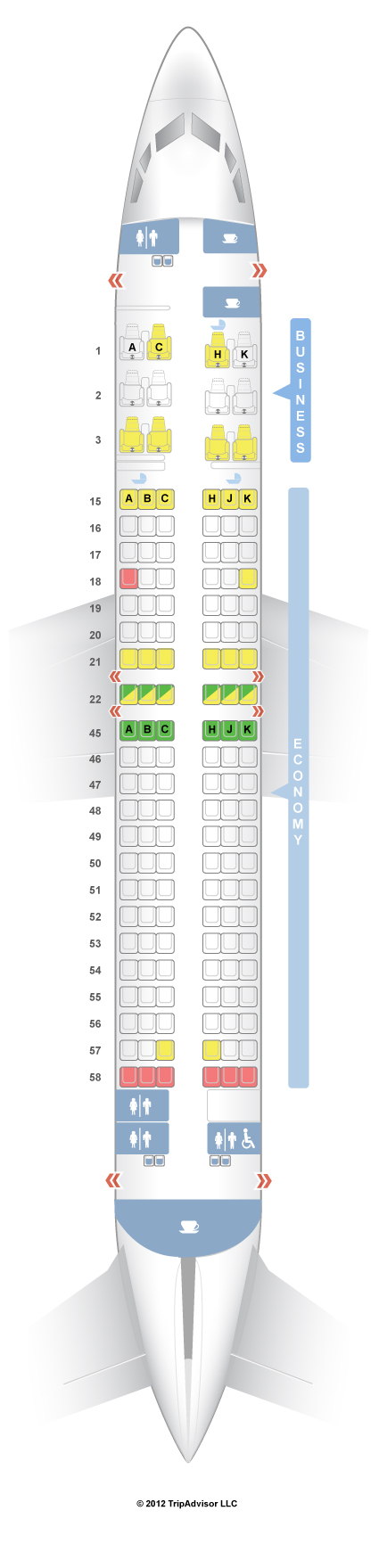 SeatGuru Seat Map Japan Airlines